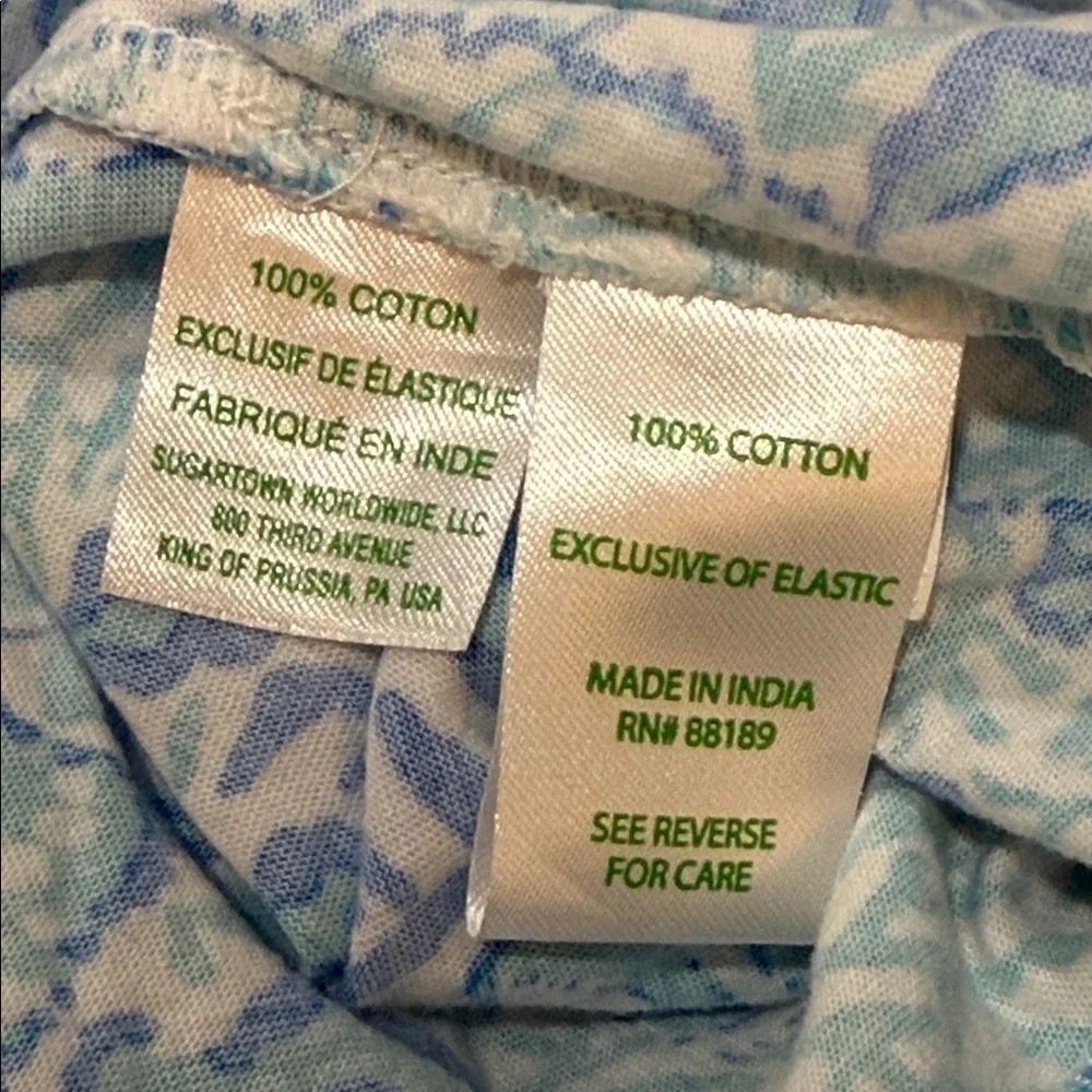 Lilly Pulitzer Blue Paisley smocked mini Hadley maxi smocked Dress girls L 8-10